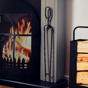 Silverflame Tongs 24" - Black